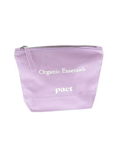Pre-owned Pact Makeup Bag In Purple