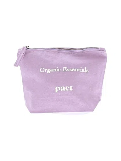 Pre-owned Pact Makeup Bag In Purple