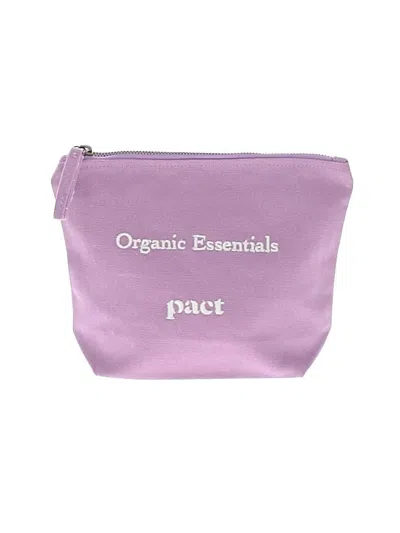Pre-owned Pact Makeup Bag In Purple
