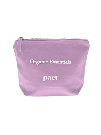 Pre-owned Pact Makeup Bag In Purple