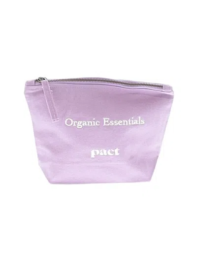 Pre-owned Pact Makeup Bag In Purple