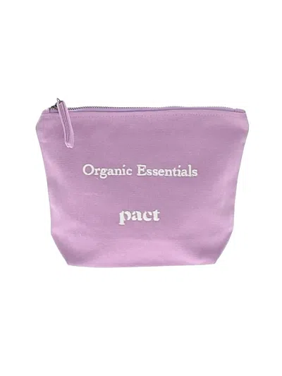 Pre-owned Pact Makeup Bag In Purple