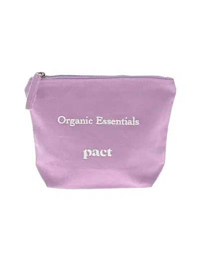 Pre-owned Pact Makeup Bag In Purple
