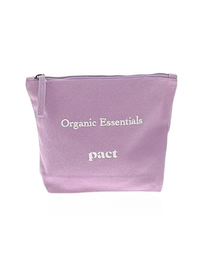 Pre-owned Pact Makeup Bag In Purple
