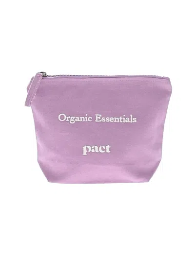 Pre-owned Pact Makeup Bag In Purple