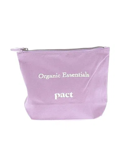 Pre-owned Pact Makeup Bag In Purple