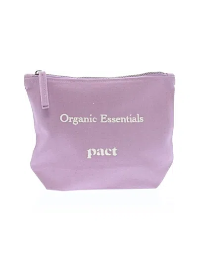 Pre-owned Pact Makeup Bag In Purple