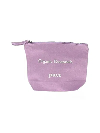 Pre-owned Pact Makeup Bag In Purple