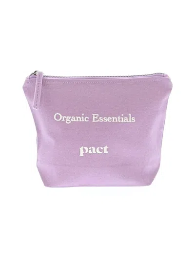 Pre-owned Pact Makeup Bag In Purple