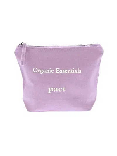 Pre-owned Pact Makeup Bag In Purple