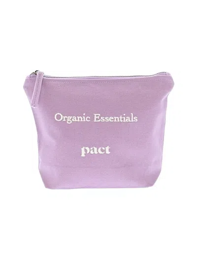 Pre-owned Pact Makeup Bag In Purple