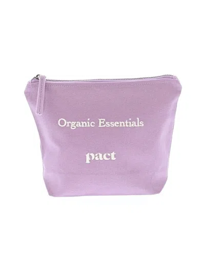 Pre-owned Pact Makeup Bag In Purple