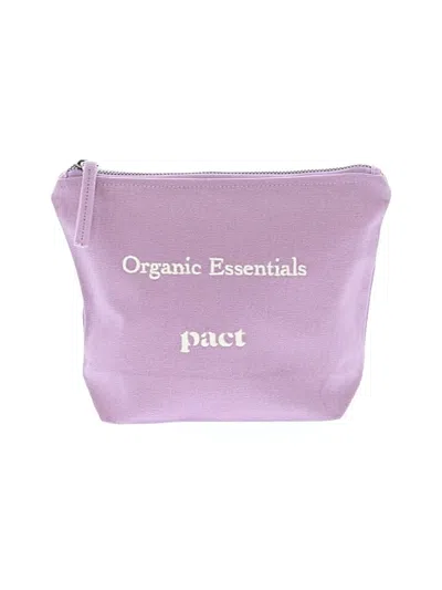 Pre-owned Pact Makeup Bag In Purple