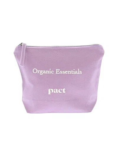 Pre-owned Pact Makeup Bag In Purple