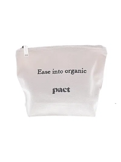 Pre-owned Pact Makeup Bag In Silver
