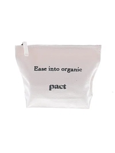Pre-owned Pact Makeup Bag In Silver