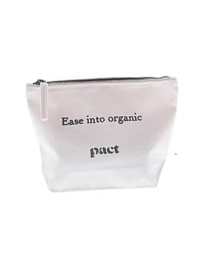 Pre-owned Pact Makeup Bag In Silver