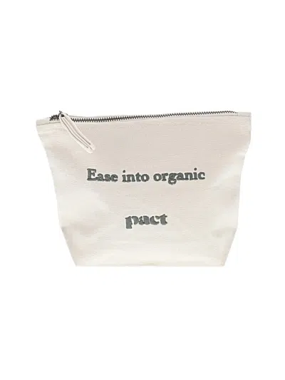 Pre-owned Pact Makeup Bag In Tan