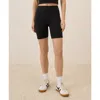 Pact On The Go-to Bike Short Made With Organic Cotton In Black