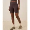 Pact On The Go-to Bike Short Made With Organic Cotton In Chocolate Heather