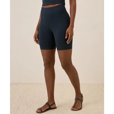 Pact On The Go-to Bike Short Made With Organic Cotton In Midnight Blue