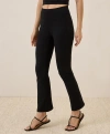 Pact On The Go-to Cropped Bootcut Legging Made With Organic Cotton In Black