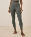 Pact On The Go-to Pocket Legging Made With Organic Cotton In Castor Grey