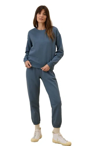 Pact Organic Brushed Fleece Crew Sweatshirt