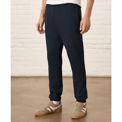 Pact Organic Brushed Fleece Sweatpant In Blue