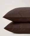 Pact Organic Cool-air Percale Sham 2-pack In Brown
