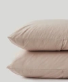 Pact Organic Cool-air Percale Sham 2-pack In Oat