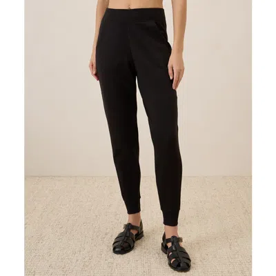 Pact Organic Cotton Airplane Jogger In Black