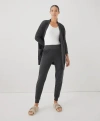 Pact Organic Cotton Airplane Jogger In Charcoal Heather