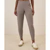 Pact Organic Cotton Airplane Jogger In Deep Taupe Heather