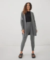 Pact Organic Cotton Airplane Jogger In Medium Grey Heather