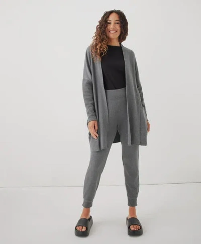 Pact Organic Cotton Airplane Jogger In Medium Grey Heather