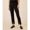 Pact Organic Cotton Airplane Tapered Leg Pant In Black