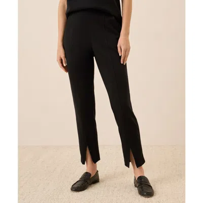 Pact Organic Cotton Airplane Tapered Leg Pant In Black
