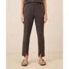 Pact Organic Cotton Airplane Tapered Leg Pant In Brown