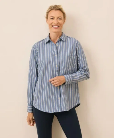 PACT PACT ORGANIC COTTON ALL DAY POPLIN CLASSIC SHIRT