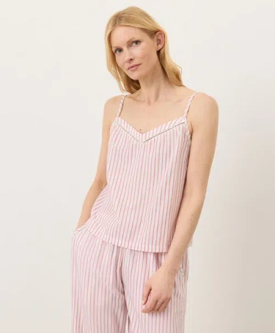 Pact Organic Cotton Breezy Sleep Cami In Pink