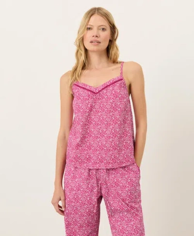 Pact Organic Cotton Breezy Sleep Cami In Pink