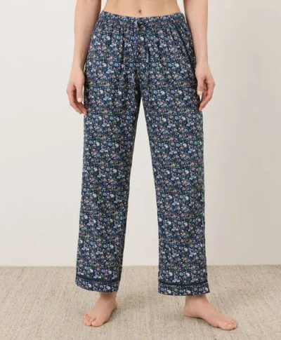 Pact Organic Cotton Breezy Sleep Pant In Blue