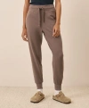 Pact Organic Cotton Cloudknit Jogger In Brown