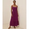 Pact Organic Cotton Coastal Double Gauze Cami Maxi Dress