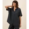 Pact Organic Cotton Coastal Double Gauze Oversized Shirt