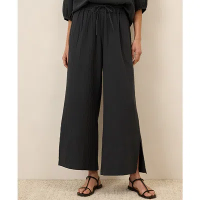 Pact Organic Cotton Coastal Double Gauze Split Hem Pant