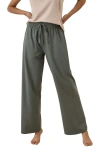 Pact Organic Cotton Cool Stretch Lounge Pant In Green