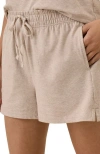 Pact Organic Cotton Cool Stretch Lounge Short In Brown
