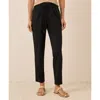 Pact Organic Cotton Daily Twill Drawstring Pant In Black
